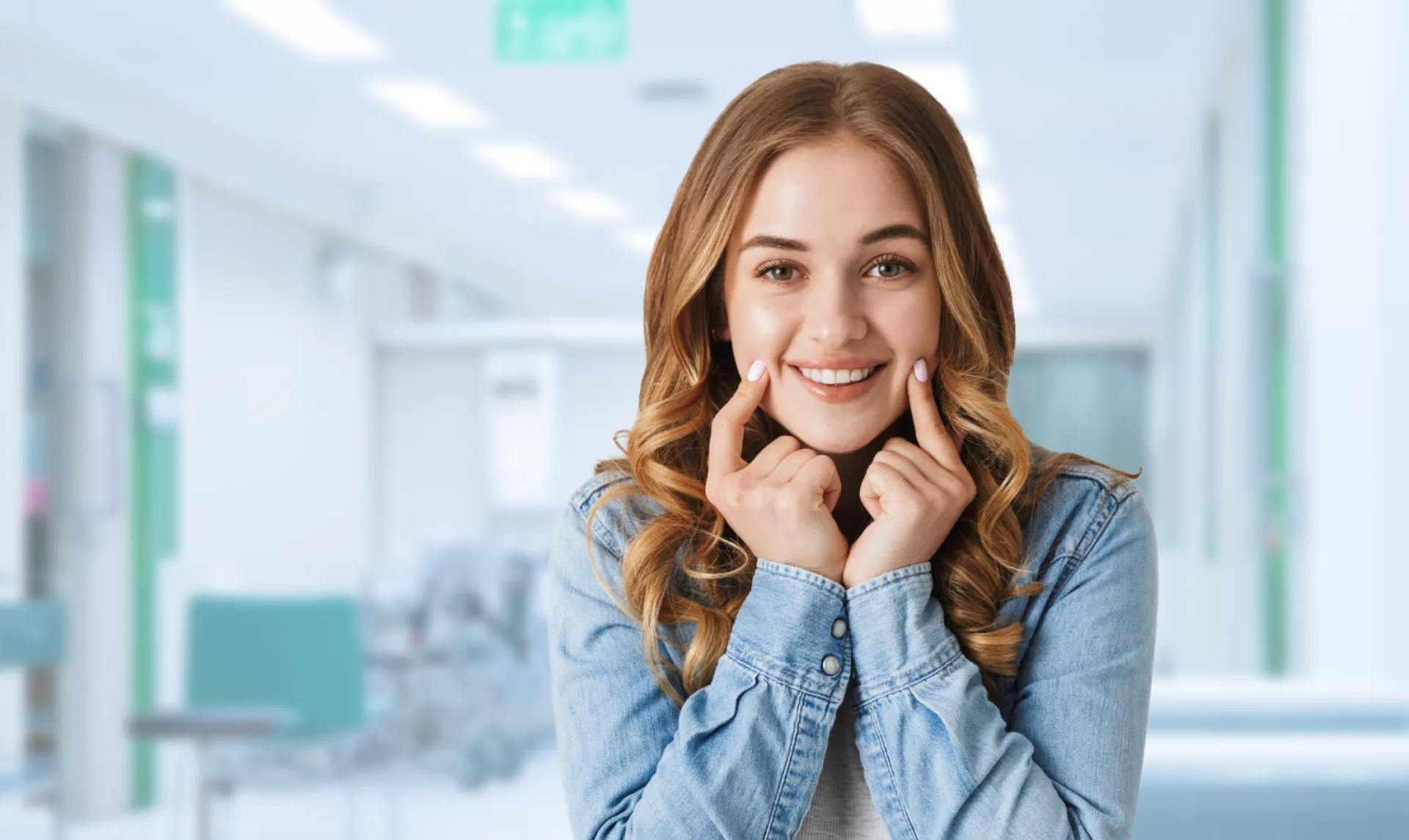 smiling woman